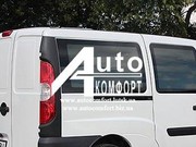 Задний салон,  правое окно,  длинная база на Fiat Doblo 2000- Фиат Доблo