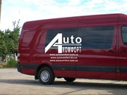 Средний салон,  правое окно на Mercedes-Benz Sprinter (06-),  VW Crafter